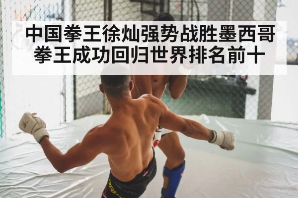 中国拳王徐灿强势战胜墨西哥拳王成功回归世界排名前十